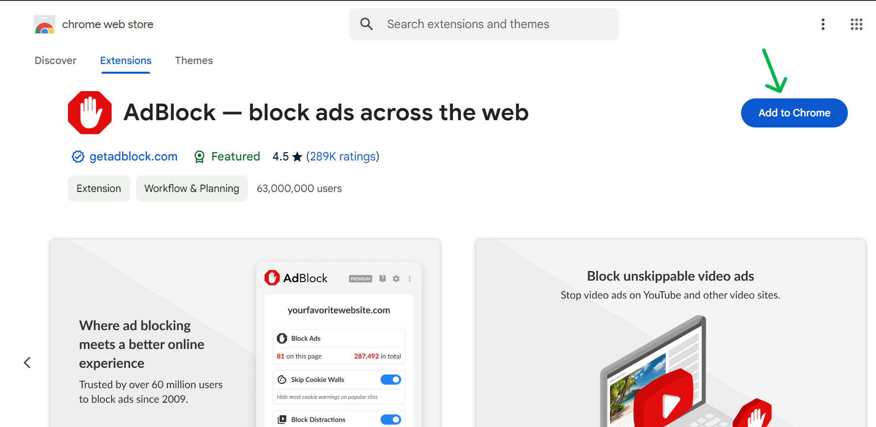 Add to Chrome